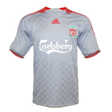 Liverpool Junior Away 2008-2009 Football Shirt Youth (Small Mens - 34/36"))