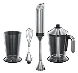 Russell Hobbs - 18274-56 - Allure - Set Multi Mixer - 650 W - 8 Vitesses - Pied Mixer Amovible - Bol Hachoir 1 L - Bol de Pr&eacute;paration 1 L - Fouet
