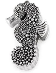 Lori Bonn "Bon Bonns" Sterling Silver SeaHorse Slide Charm For Charm Bracelets