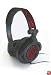 Maxell 190226 Amplified Red Snake Headphones - Black Band