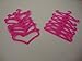 12 Pack of Doll Clothing Hangers Made to Fit the Barbie Doll