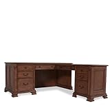 L Computer Desk by Riverside - Camella Cherry (76020)