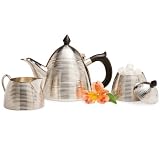 Beehive Silverplated Tea Set