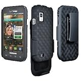 OEM Verizon Samsung Fascinate i500 Galaxy S Black Belt Clip Shell Holster Combo