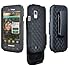 OEM Verizon Samsung Fascinate i500 Galaxy S Black Belt Clip Shell Holster Combo