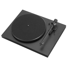 PRO JECT Platine vinyle Debut III - noir mat + Easy-REC .