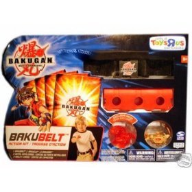 41wuwlUFOPL Bakugan Battle Brawlers Game Exclusive BakuBelt Action Kit (Includes 2 Figures!)