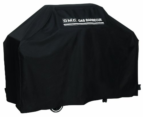 Barbecue Genius 7487 Heavy Duty 50M BTU PVC Polyester Grill Cover, Black