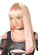 Pretty In Pink Wig (Blonde/Pink;One Size)