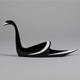 AS Cmielow Porcelain - Black Swan