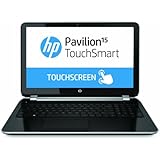 HP Pavilion TouchSmart 15-n020us 15.6-Inch Touchscreen Laptop (2 GHz AMD Quad-Core A6-5200 Processor, 4GB DDR3L, 750GB HDD, Windows 8) Black/Silver