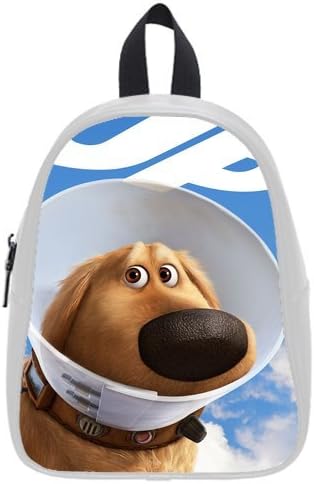 3D Cartoon Golden Retriever Dog With Hood Custom Children School Bag Kids Shoulder Bag Backpack Bag Lunch Bag White(Medium)