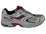 Saucony Men's Grid Cohesion TR Silver/Black/Red Running Shoes