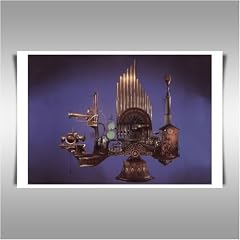 PINK FLOYD RELICS A2 Posterkunstdruck als Leinwandkopie, gerahmt