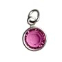 Sterling Silver October Birthstone Charms - Hangs on Loving Family Mother's Loving Embrace Pendant