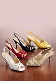 Patent Slingback Sandals