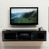 Java On-Wall Television Stand in Espresso
