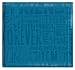 MBI by MCS Embossed Gloss Expressions 12-Inch by 12-Inch Top Load Scrapbook, Teal, Embossed "Friends"
