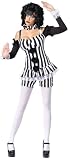 Adult Sexy Harlequin Clown Costume
