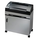 Royal 1610X 12 Sheet 16 Inch Cross Cut Shredder With Full Size Cabinet