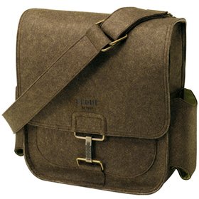 Petunia Picklebottom Gray Felt Journey Pack Diaper Tote
