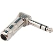 Hosa Rt Angle Stereo/trs 1/4IN Phone Plug