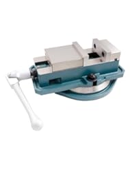 ABS Import 3900-2204 Ultra Series Pro-Quality Precision Angle Lock Type Milling Vise with Swivel Base, 4" Width x 1.20" Depth Jaw, 4" Jaw Opening (Pack of 1)