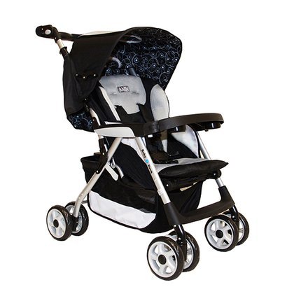 Abiie G2G BabyDeck Stroller, Black