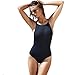 Lukitty Women's Sexy One Piece Straps Backless Swimsuits Swimwear Bikinis