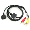 GT TV-OUT Kabel zu Sony Ericsson (C903, C905, Saito...) Fernseher/AV-Adapter ITC-60