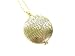 Geometric Locket Necklace Gold Modern Tribal Vintage Retro Statement Pendant picture