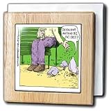 Review 3dRose LLC  / Fat Free Pigeons - 6 Inch Tile Napkin Holder