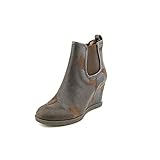 Donald J Pliner Dillon Womens Expresso Vintage Suede Wedge Heel Boots