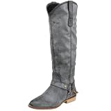 Volatile Womens Horseshoe Knee-High Boot