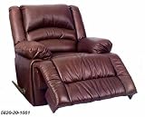 Indoor Furnitures item: Home Styles 5620-20-1001 Daytona Leather Recliner - Burgundy
