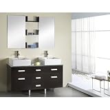 Maybell Double 55.1 Bathroom in Espresso