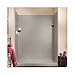Shower Wall Kit Finish: Tahiti White, Size: 60"W x 72"D
