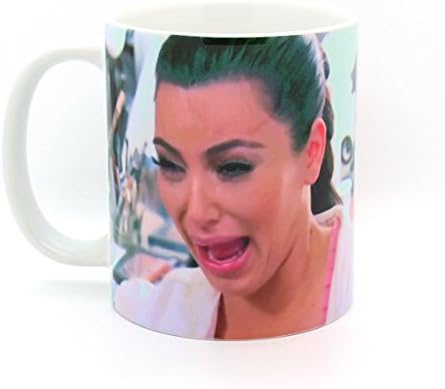 Kim Kardashian Crying Face Mug