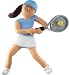 Ornament Central OC-073-FBR Female Tennis Figurine