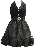Bonnie Jean Girls 7-16 Stretch Velvet Bodice To Flocked Taffeta Skirt