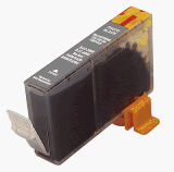 Set of 2 LINKCOLOR Canon BCI-3BK Black Ink Cartridge - Black