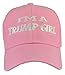 Incrediblegifts Donald Trump Hat I'm A Trump Girl Pink,One Size