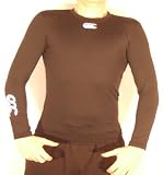 CANTERBURY Base Layer Men's Longsleeve Cold Tee , S, BLACK