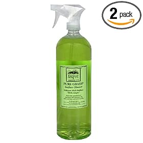 The Good Home Co.  Pure Grass Surface Cleaner, 34-Ounce Bottle (Pack of 2)