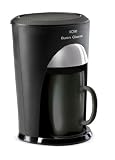 Solac CF4003 Filterkaffeemaschine ""Buon Giorno"" 1 Tasse schwarz-edelstahl