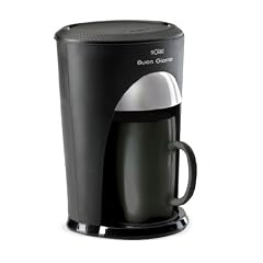 Solac CF4003 Filterkaffeemaschine "Buon Giorno" 1 Tasse schwarz-edelstahl