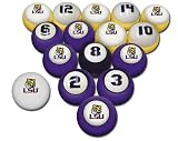 LSU Tigers Billiard Ball Set