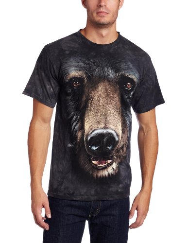 The Mountain Men's Black Bear Face Shirt