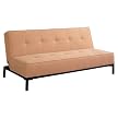 Levita Elegant Lounger Tufted Sofa Bed - Tan