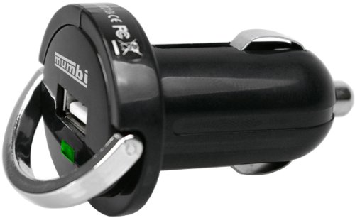 Auto USB KFZ Adapter max. 1200 mAh / 1,2 A im mini Format 12V / 24V